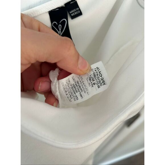 Winsor white maxi dress size xs sexy classy wedding or prom - Picture 6 of 6